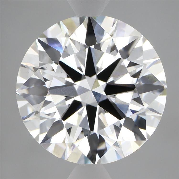 5.54 Carat Round Shaped, Ideal Cut, F Color, VS1 Clarity, IGI Certified Lab Grown Diamond