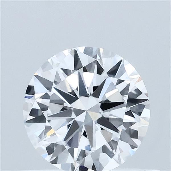 0.52 Carat Round Shaped, Very Good Cut, D Color, VVS2 Clarity, IGI Certified Lab Grown Diamond