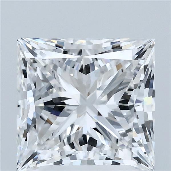3.00 Carat Princess Shaped, Ideal Cut, E Color, VS1 Clarity, IGI Certified Lab Grown Diamond