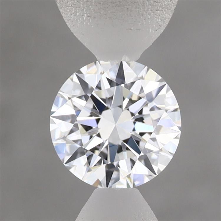 0.69 Carat Round Shaped, Excellent Cut, D Color, VVS2 Clarity, IGI Certified Lab Grown Diamond