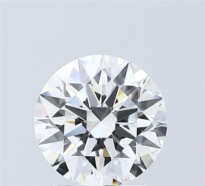 2.04 Carat Round Shaped, Ideal Cut, D Color, VS1 Clarity, IGI Certified Lab Grown Diamond