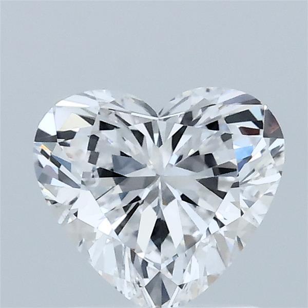 1.00 Carat Heart Shaped, Ideal Cut, D Color, VVS2 Clarity, IGI Certified Lab Grown Diamond