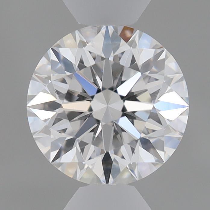 0.59 Carat Round Shaped, Excellent Cut, D Color, VVS2 Clarity, IGI Certified Lab Grown Diamond