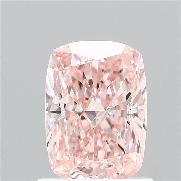 1.01 Carat Cushion Shaped, Ideal Cut, FANCY VIVID PINK Color, VVS1 Clarity, IGI Certified Lab Grown Diamond