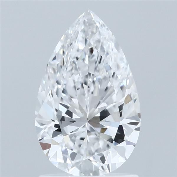 1.51 Carat Pear Shaped, Excellent Cut, D Color, VVS1 Clarity, IGI Certified Lab Grown Diamond
