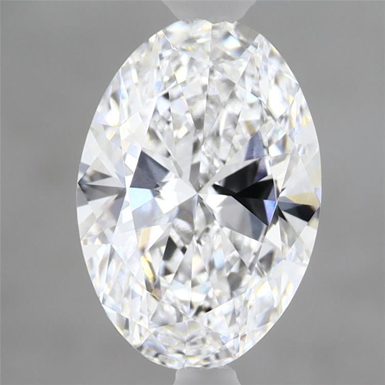 1.68 Carat Oval Shaped, Ideal Cut, D Color, VVS2 Clarity, IGI Certified Lab Grown Diamond