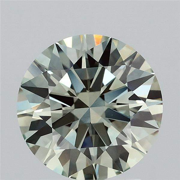 2.21 Carat Round Shaped, Excellent Cut, FANCY INTENSE GREEN Color, VVS2 Clarity, IGI Certified Lab Grown Diamond