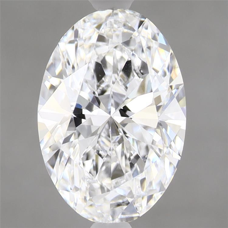 2.09 Carat Oval Shaped, Ideal Cut, D Color, VVS2 Clarity, IGI Certified Lab Grown Diamond