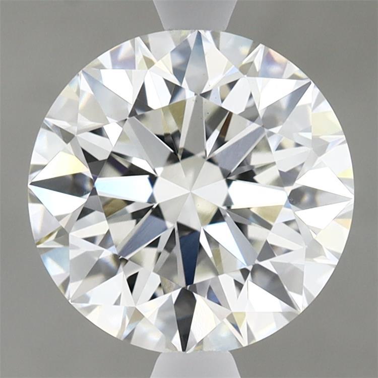 3.10 Carat Round Shaped, Ideal Cut, F Color, VVS2 Clarity, IGI Certified Lab Grown Diamond