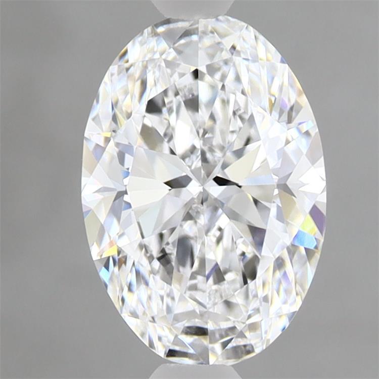 1.51 Carat Oval Shaped, Ideal Cut, D Color, VVS2 Clarity, IGI Certified Lab Grown Diamond