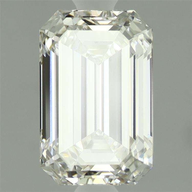 2.21 Carat Emerald Shaped, Ideal Cut, G Color, VS1 Clarity, IGI Certified Lab Grown Diamond