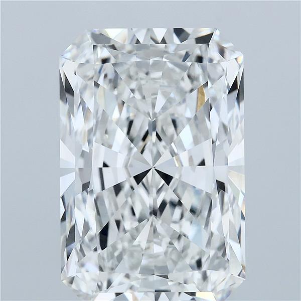 10.11 Carat Radiant Shaped, Ideal Cut, E Color, VVS2 Clarity, IGI Certified Lab Grown Diamond