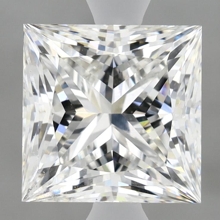 2.91 Carat Princess Shaped, Ideal Cut, F Color, VS1 Clarity, IGI Certified Lab Grown Diamond