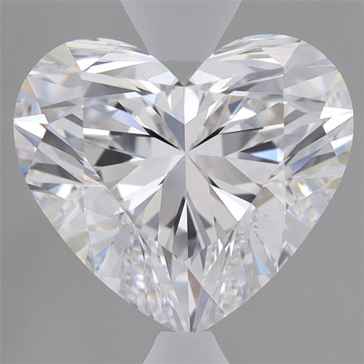 1.69 Carat Heart Shaped, Ideal Cut, D Color, IF Clarity, IGI Certified Lab Grown Diamond