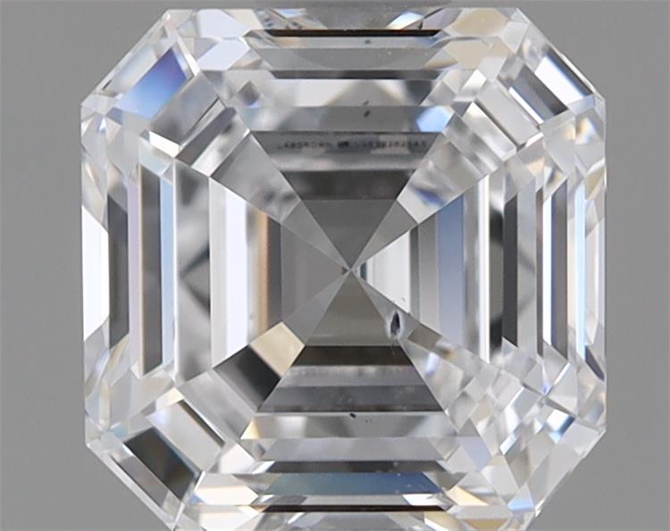 1.51 Carat Asscher Shaped, Very Good Cut, D Color, SI1 Clarity, IGI Certified Lab Grown Diamond