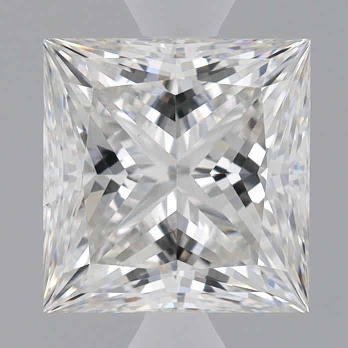1.91 Carat Princess Shaped, Ideal Cut, F Color, VS1 Clarity, IGI Certified Lab Grown Diamond