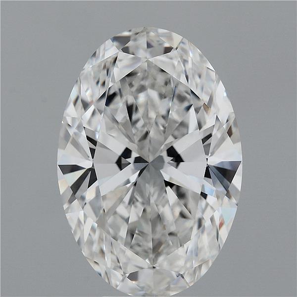 8.39 Carat Oval Shaped, Ideal Cut, F Color, VVS2 Clarity, IGI Certified Lab Grown Diamond