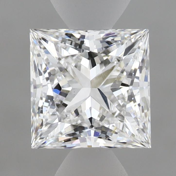 1.40 Carat Princess Shaped, Excellent Cut, D Color, VS1 Clarity, IGI Certified Lab Grown Diamond