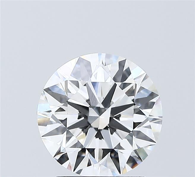2.02 Carat Round Shaped, Ideal Cut, D Color, VS1 Clarity, IGI Certified Lab Grown Diamond