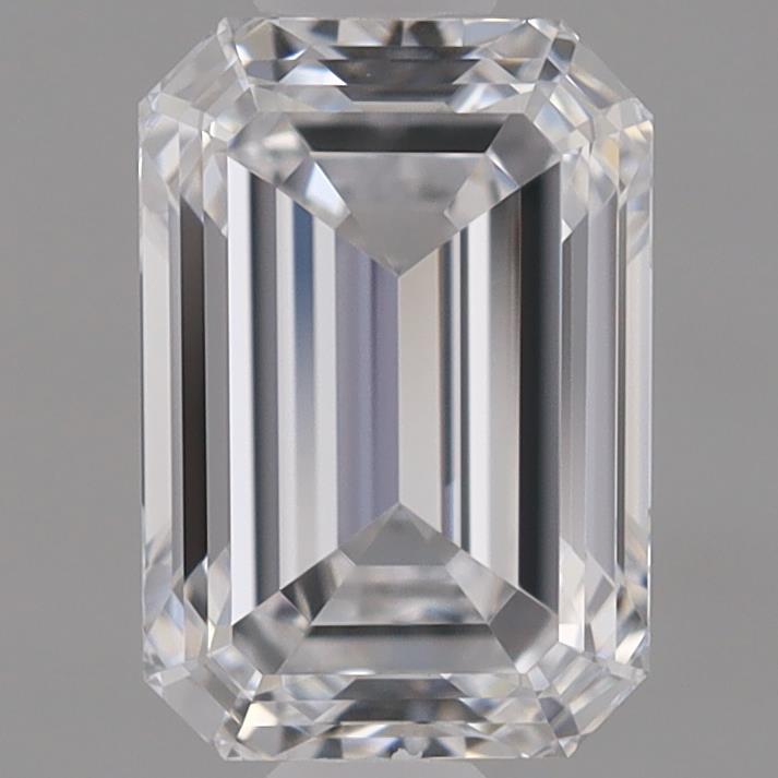 1.10 Carat Emerald Shaped, Ideal Cut, E Color, IF Clarity, IGI Certified Lab Grown Diamond