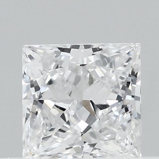 0.34 Carat Princess Shaped, Excellent Cut, D Color, VVS1 Clarity, IGI Certified Lab Grown Diamond
