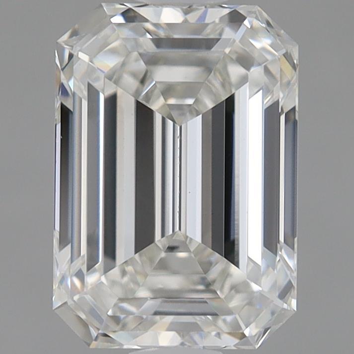 0.98 Carat Emerald Shaped, Ideal Cut, G Color, VVS2 Clarity, IGI Certified Lab Grown Diamond