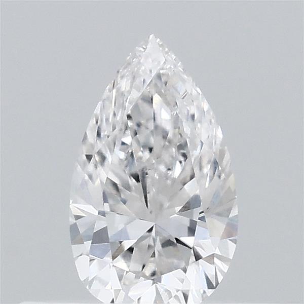 0.36 Carat Pear Shaped, Excellent Cut, D Color, VVS2 Clarity, IGI Certified Lab Grown Diamond