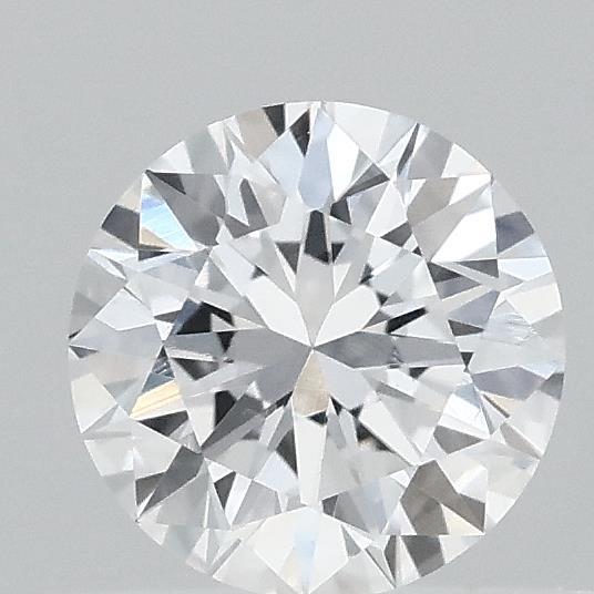 0.44 Carat Round Shaped, Very Good Cut, D Color, VVS1 Clarity, IGI Certified Lab Grown Diamond