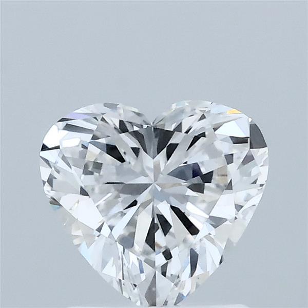 1.00 Carat Heart Shaped, Very Good Cut, D Color, VVS2 Clarity, IGI Certified Lab Grown Diamond