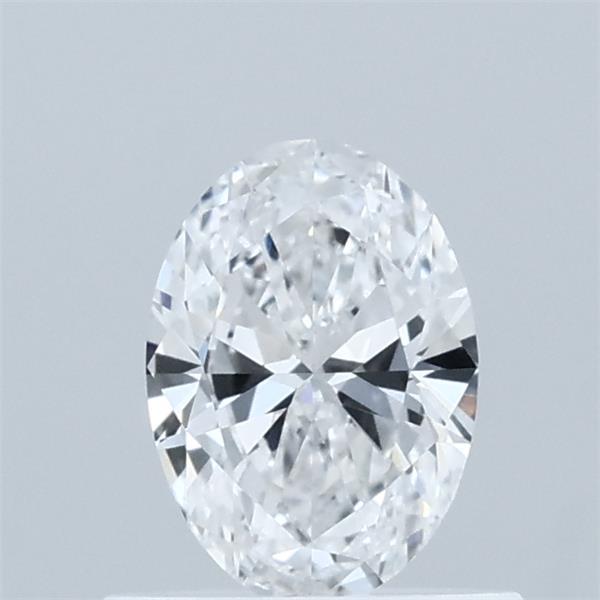 0.54 Carat Oval Shaped, Ideal Cut, D Color, VVS2 Clarity, IGI Certified Lab Grown Diamond