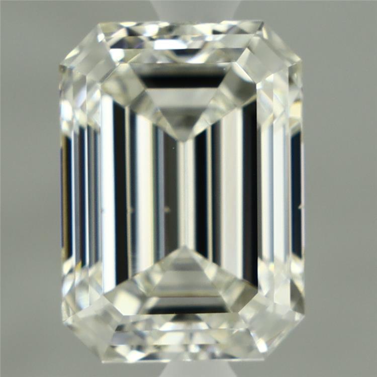 2.01 Carat Emerald Shaped, Ideal Cut, H Color, VS2 Clarity, IGI Certified Lab Grown Diamond