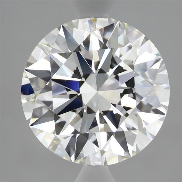 3.00 Carat Round Shaped, Excellent Cut, G Color, VVS2 Clarity, IGI Certified Lab Grown Diamond