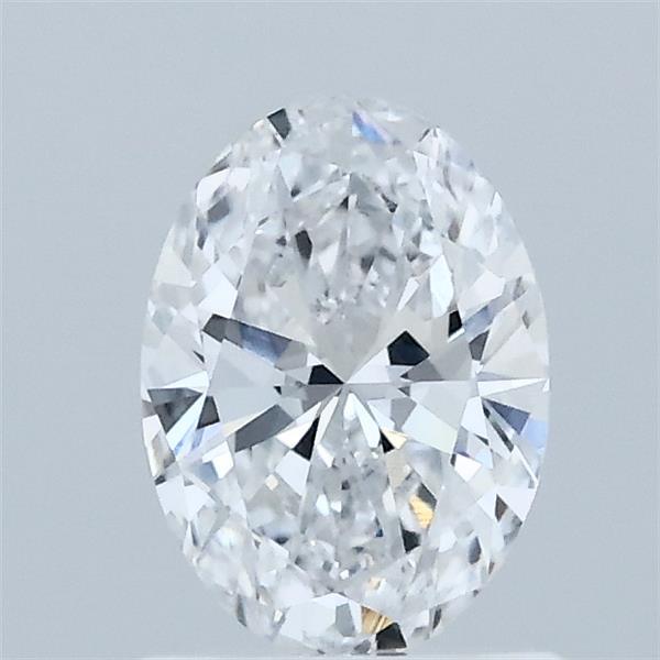 0.75 Carat Oval Shaped, Excellent Cut, D Color, VVS2 Clarity, IGI Certified Lab Grown Diamond