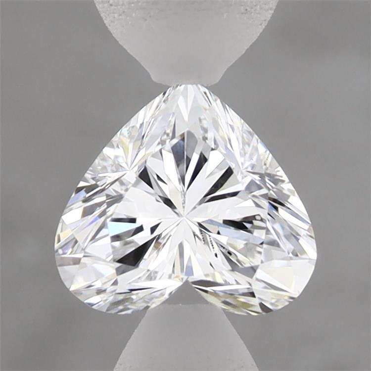 1.06 Carat Heart Shaped, Ideal Cut, D Color, VVS2 Clarity, IGI Certified Lab Grown Diamond