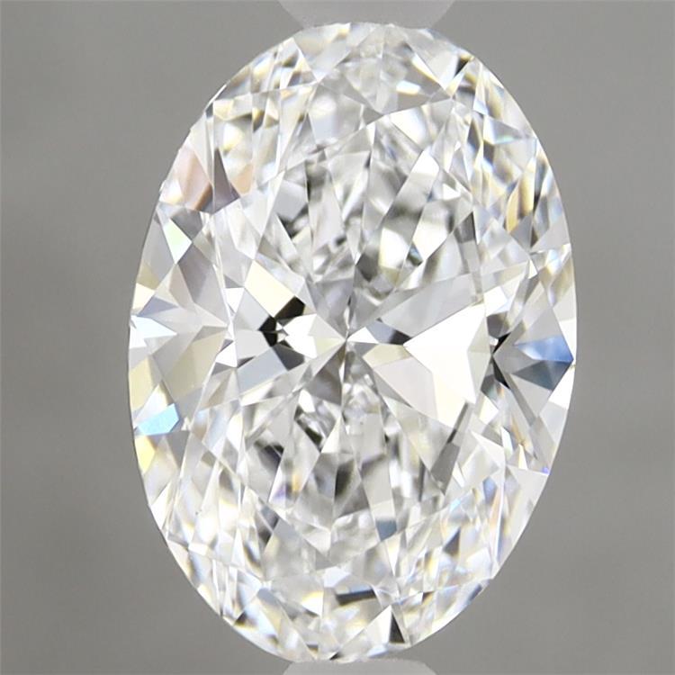 1.42 Carat Oval Shaped, Ideal Cut, D Color, VVS2 Clarity, IGI Certified Lab Grown Diamond