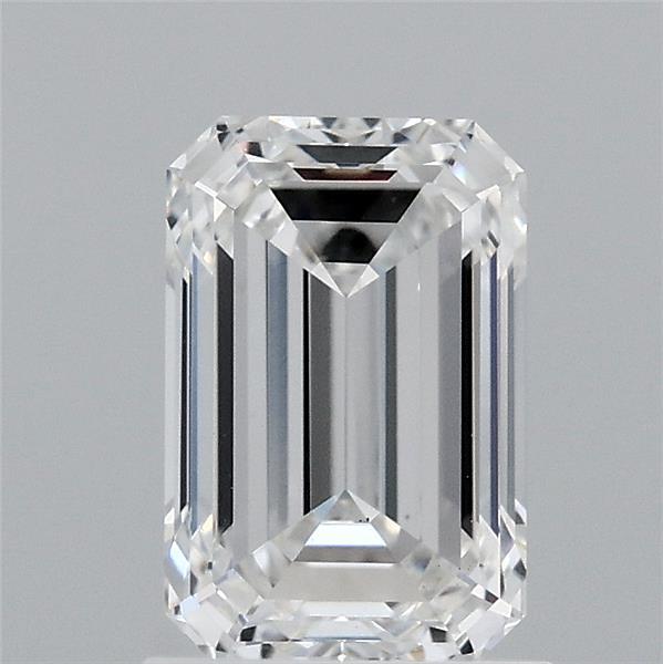 1.48 Carat Emerald Shaped, Ideal Cut, E Color, VS1 Clarity, IGI Certified Lab Grown Diamond