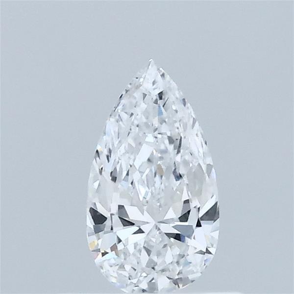 0.34 Carat Pear Shaped, Very Good Cut, D Color, VVS2 Clarity, IGI Certified Lab Grown Diamond