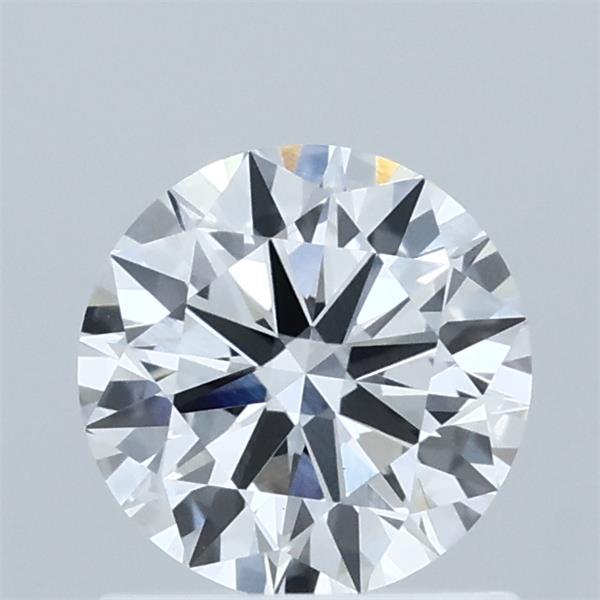 0.97 Carat Round Shaped, Ideal Cut, D Color, VVS2 Clarity, IGI Certified Lab Grown Diamond