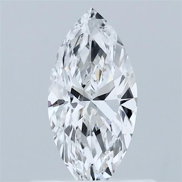 0.53 Carat Marquise Shaped, Ideal Cut, D Color, VS1 Clarity, IGI Certified Lab Grown Diamond