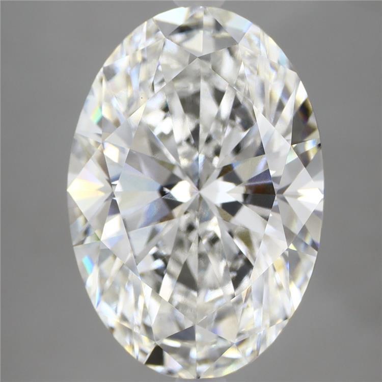 7.01 Carat Oval Shaped, Ideal Cut, E Color, VVS2 Clarity, IGI Certified Lab Grown Diamond