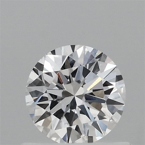 0.58 Carat Round Shaped, Excellent Cut, E Color, VVS2 Clarity, IGI Certified Lab Grown Diamond
