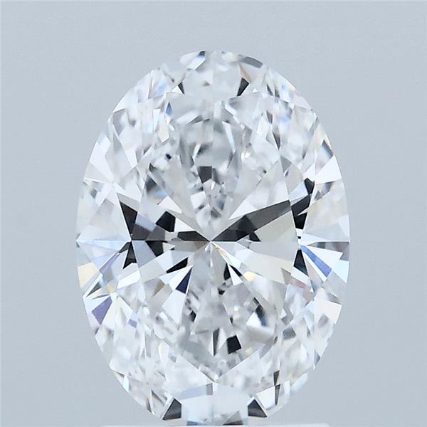 1.88 Carat Oval Shaped, Ideal Cut, D Color, VVS1 Clarity, IGI Certified Lab Grown Diamond