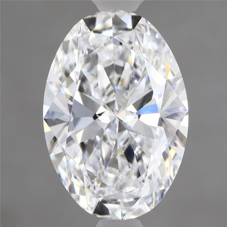 1.75 Carat Oval Shaped, Ideal Cut, D Color, VVS2 Clarity, IGI Certified Lab Grown Diamond