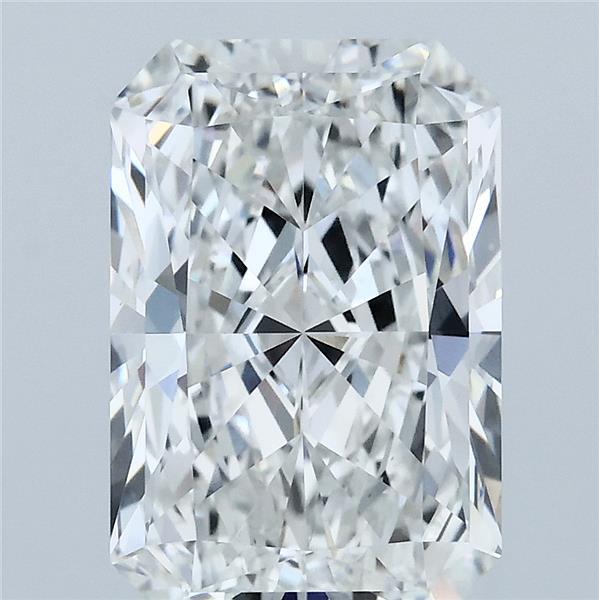 4.00 Carat Radiant Shaped, Ideal Cut, F Color, VS1 Clarity, IGI Certified Lab Grown Diamond