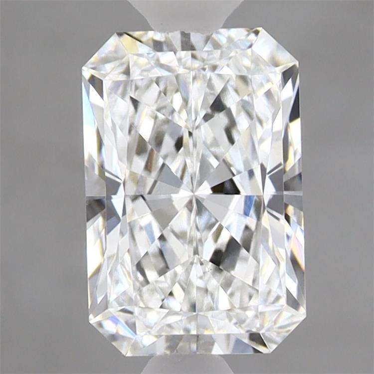 1.53 Carat Radiant Shaped, Ideal Cut, E Color, VS1 Clarity, IGI Certified Lab Grown Diamond