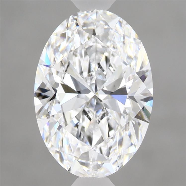 2.04 Carat Oval Shaped, Ideal Cut, D Color, VS2 Clarity, IGI Certified Lab Grown Diamond