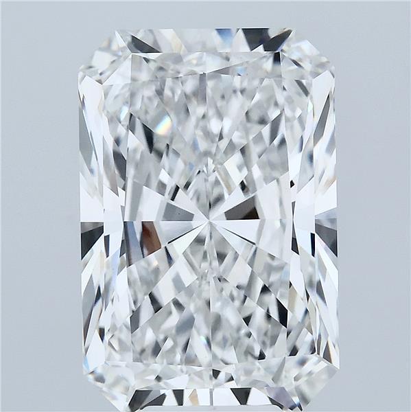 8.60 Carat Radiant Shaped, Ideal Cut, E Color, VVS2 Clarity, IGI Certified Lab Grown Diamond