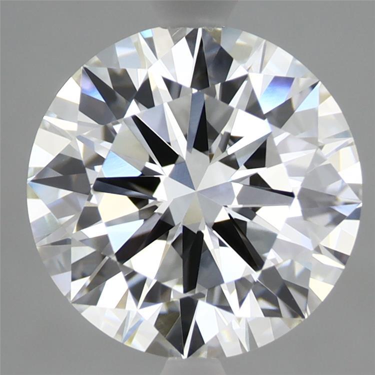 3.26 Carat Round Shaped, Excellent Cut, E Color, VVS2 Clarity, IGI Certified Lab Grown Diamond