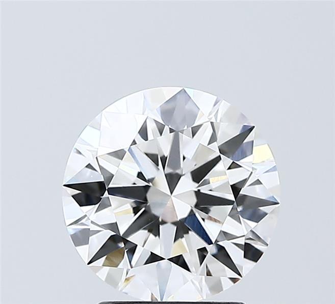2.05 Carat Round Shaped, Ideal Cut, E Color, VVS2 Clarity, IGI Certified Lab Grown Diamond