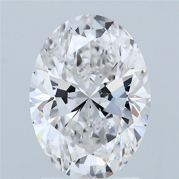 2.02 Carat Oval Shaped, Ideal Cut, E Color, VVS2 Clarity, IGI Certified Lab Grown Diamond